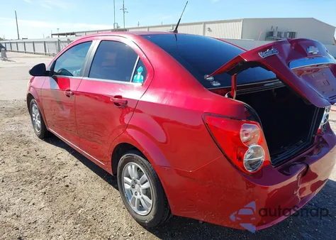 2013 Chevrolet Sonic Lt Auto z USA, uszkodzony, nr VIN 1G1JC5SH7D4237054